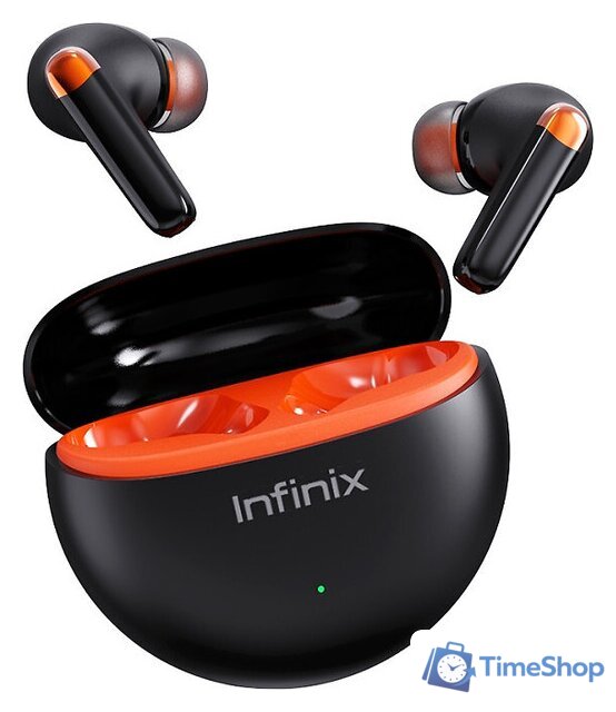 Наушники Infinix Buds Neo (черный) - Изображение №1 — Интернет-магазин Time-Shop