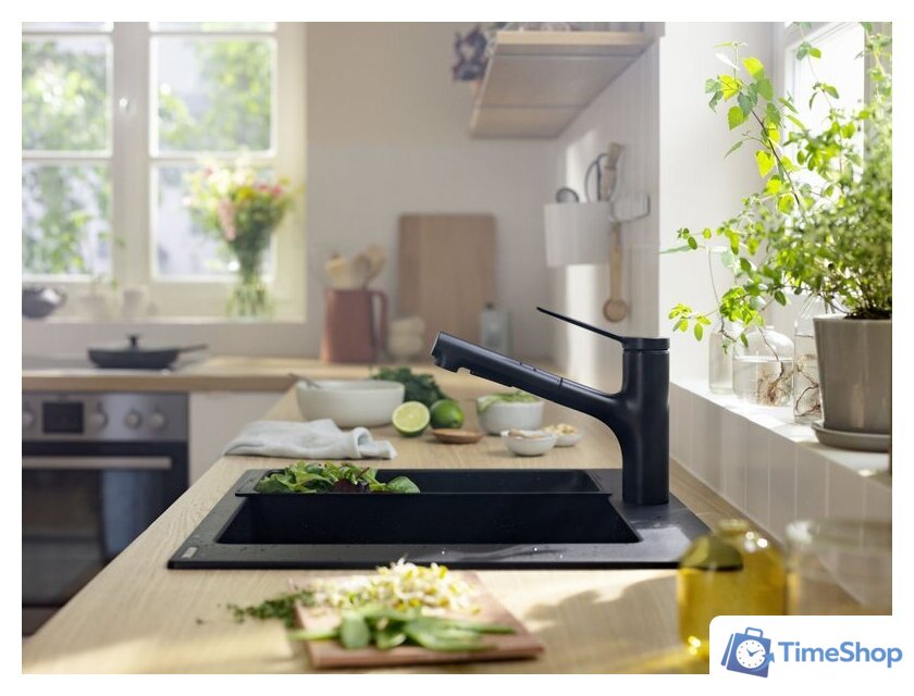 Смеситель Hansgrohe 74800670 - Изображение №2 — Интернет-магазин Time-Shop