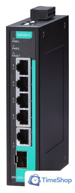 Неуправляемый коммутатор Moxa EDS-G205-1GTXSFP-T - Изображение №2 — Интернет-магазин Time-Shop