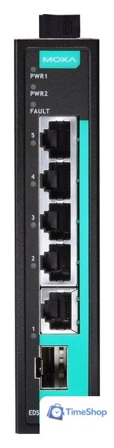 Неуправляемый коммутатор Moxa EDS-G205-1GTXSFP-T - Изображение №1 — Интернет-магазин Time-Shop