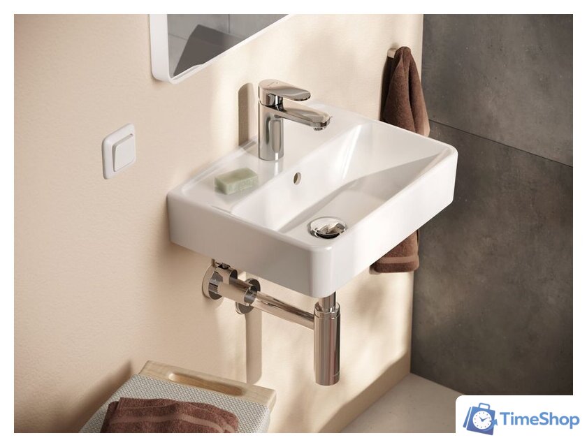 Умывальник Hansgrohe Xanuia Q 45 60130450 - Изображение №3 — Интернет-магазин Time-Shop