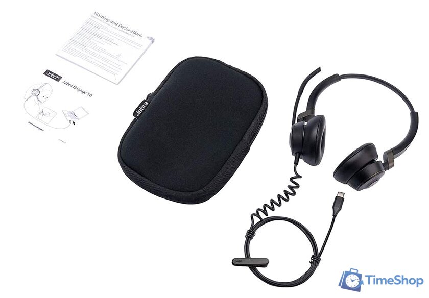 Офисная гарнитура Jabra Engage 50 Stereo USB-C - Изображение №6 — Интернет-магазин Time-Shop