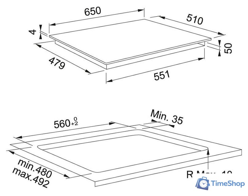 Варочная панель Franke FSM 654 I B BK - Изображение №3 — Интернет-магазин Time-Shop