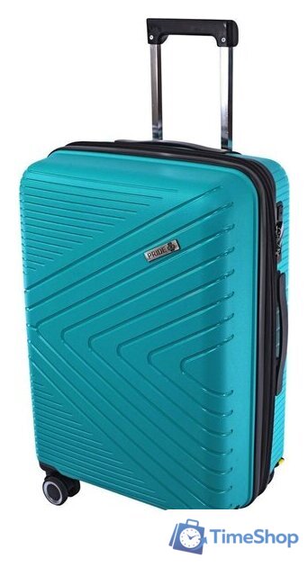 Чемодан-спиннер Pride РР-202 (M, бирюзовый) - Изображение №2 — Интернет-магазин Time-Shop