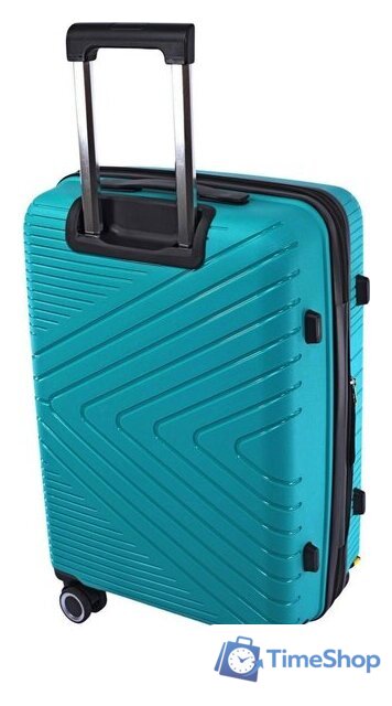 Чемодан-спиннер Pride РР-202 (M, бирюзовый) - Изображение №3 — Интернет-магазин Time-Shop