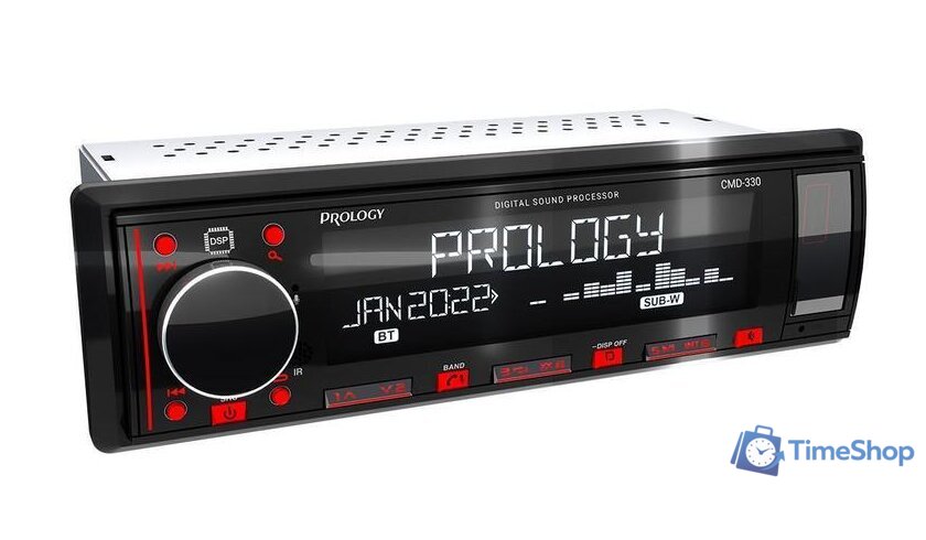 USB-магнитола Prology CMD-330 - Изображение №5 — Интернет-магазин Time-Shop