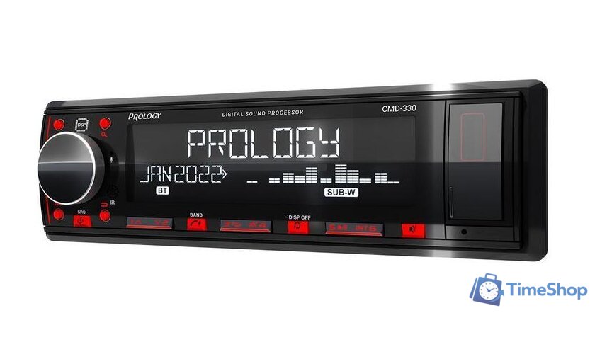 USB-магнитола Prology CMD-330 - Изображение №2 — Интернет-магазин Time-Shop