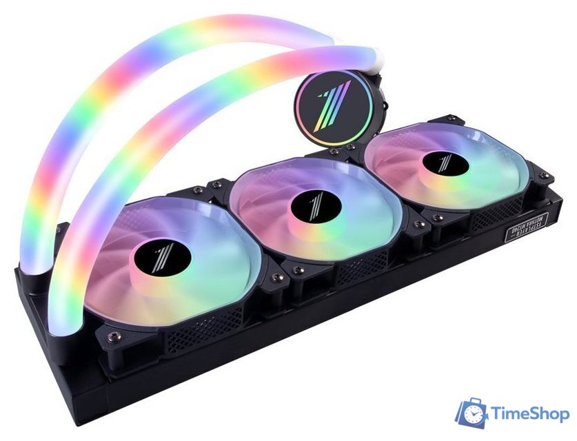 Система жидкостного охлаждения для процессора 1stPlayer Mothra MT360 (черный) - Изображение №3 — Интернет-магазин Time-Shop