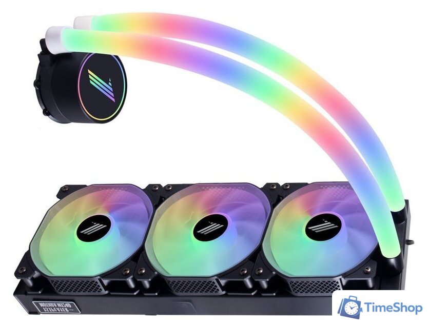 Система жидкостного охлаждения для процессора 1stPlayer Mothra MT360 (черный) - Изображение №1 — Интернет-магазин Time-Shop