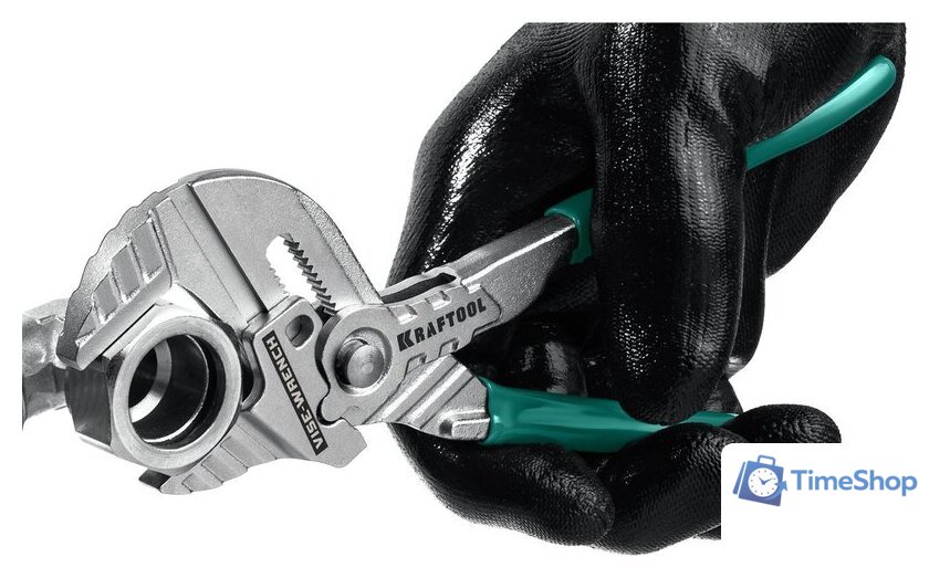 Клещи переставные KRAFTOOL Vise-Wrench 22063 - Изображение №7 — Интернет-магазин Time-Shop