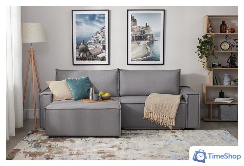 Угловой диван Mio Tesoro Дюссельдорф 293 1.5ек-1.5пф (1174 Savanna Plus Ash) - Изображение №11 — Интернет-магазин Time-Shop