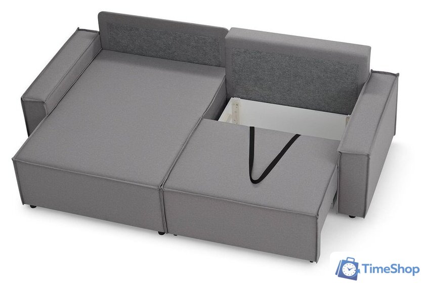 Угловой диван Mio Tesoro Дюссельдорф 293 1.5ек-1.5пф (1174 Savanna Plus Ash) - Изображение №8 — Интернет-магазин Time-Shop