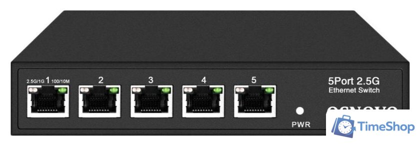 Неуправляемый коммутатор Osnovo SW-5D-1(60W) - Изображение №1 — Интернет-магазин Time-Shop