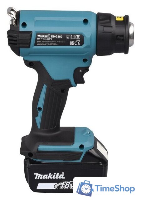 Промышленный фен Makita DHG180Z (без АКБ) - Изображение №6 — Интернет-магазин Time-Shop