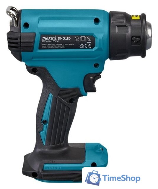 Промышленный фен Makita DHG180Z (без АКБ) - Изображение №3 — Интернет-магазин Time-Shop