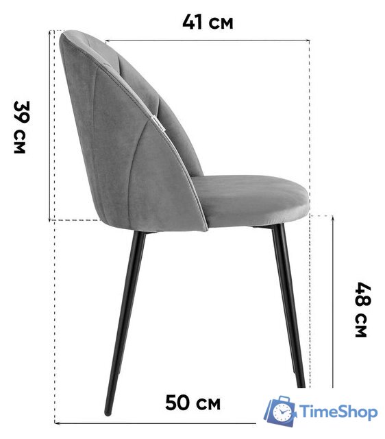 Стул Stool Group Логан SN LV-121-Ca-01-01 (велюр фисташковый) - Изображение №10 — Интернет-магазин Time-Shop