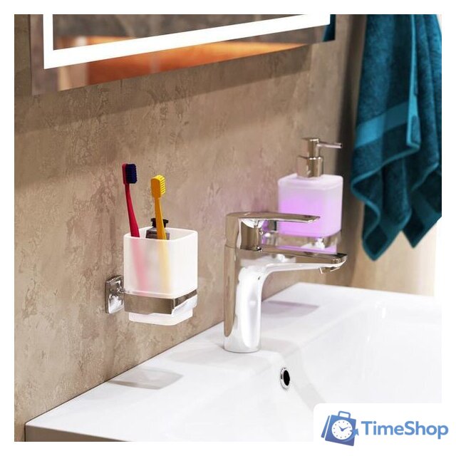 Стакан для зубной щетки и пасты AM.PM Gem A9034300 - Изображение №6 — Интернет-магазин Time-Shop