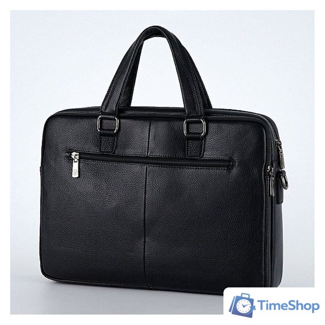 Мужская сумка Francesco Molinary 356-Q8222-8-BLK - Изображение №3 — Интернет-магазин Time-Shop