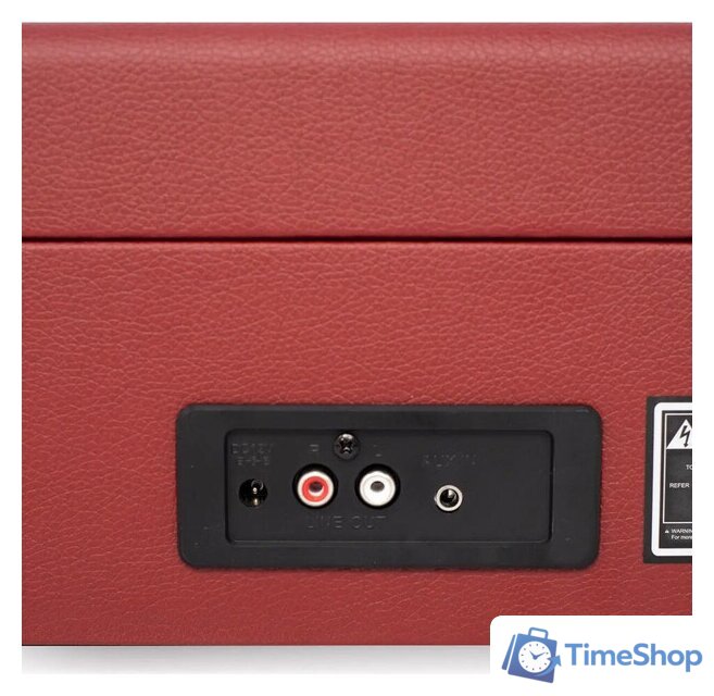 Виниловый проигрыватель Crosley Voyager Burgundy - Изображение №4 — Интернет-магазин Time-Shop