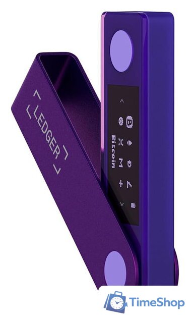 Аппаратный криптокошелек Ledger Nano X (фиолетовый аметист) - Изображение №1 — Интернет-магазин Time-Shop