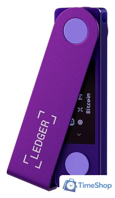 Аппаратный криптокошелек Ledger Nano X (фиолетовый аметист) - Изображение №3 — Интернет-магазин Time-Shop