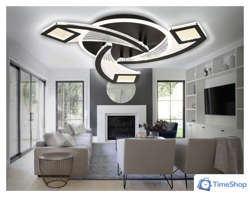 Припотолочная люстра Ambrella light Acrylica FA4477 - Изображение №7 — Интернет-магазин Time-Shop