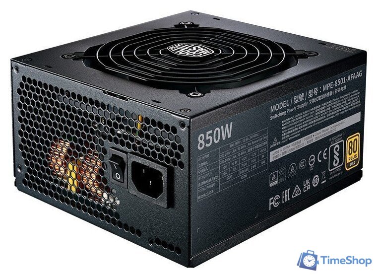Блок питания Cooler Master MWE Gold 850 V2 ATX 3.1 MPE-8501-AFAAG-3EEU - Изображение №3 — Интернет-магазин Time-Shop