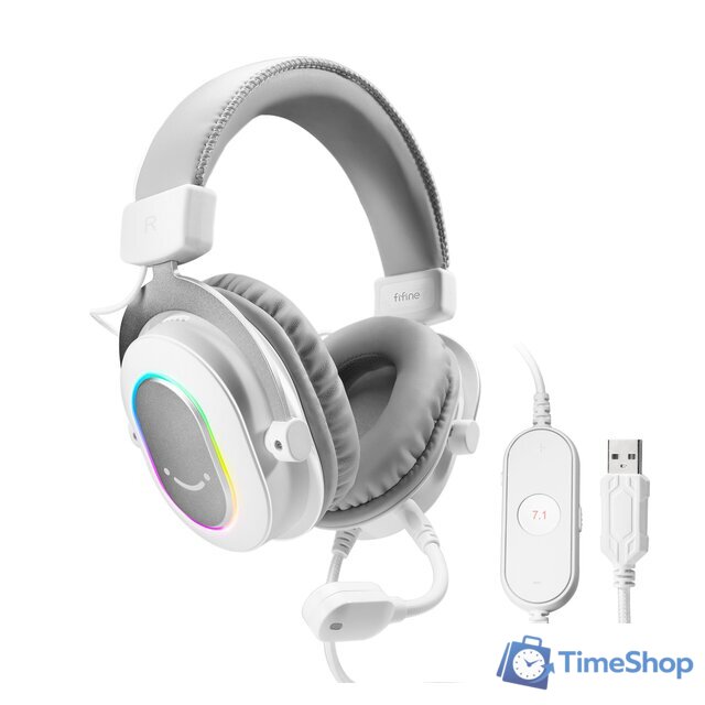 Наушники FIFINE H6 (белый) - Изображение №2 — Интернет-магазин Time-Shop