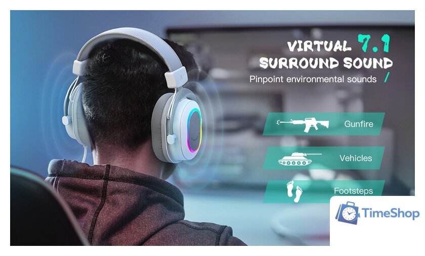 Наушники FIFINE H6 (белый) - Изображение №10 — Интернет-магазин Time-Shop