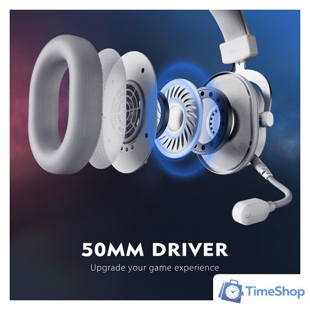 Наушники FIFINE H6 (белый) - Изображение №5 — Интернет-магазин Time-Shop