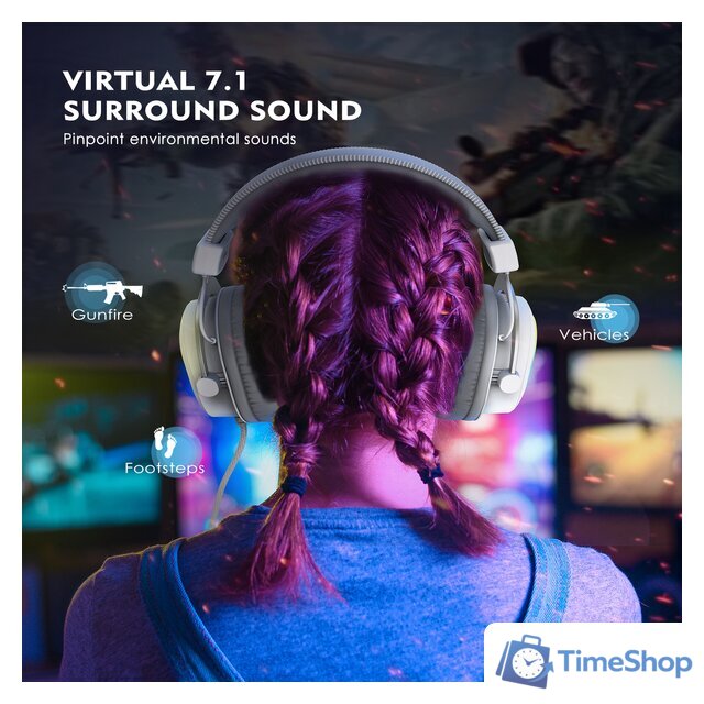 Наушники FIFINE H6 (белый) - Изображение №6 — Интернет-магазин Time-Shop