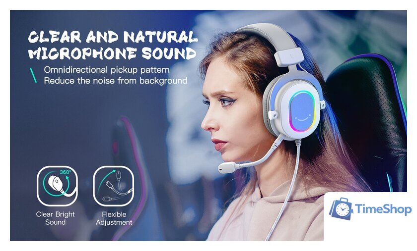 Наушники FIFINE H6 (белый) - Изображение №13 — Интернет-магазин Time-Shop