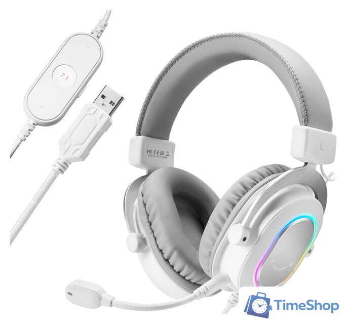 Наушники FIFINE H6 (белый) - Изображение №1 — Интернет-магазин Time-Shop