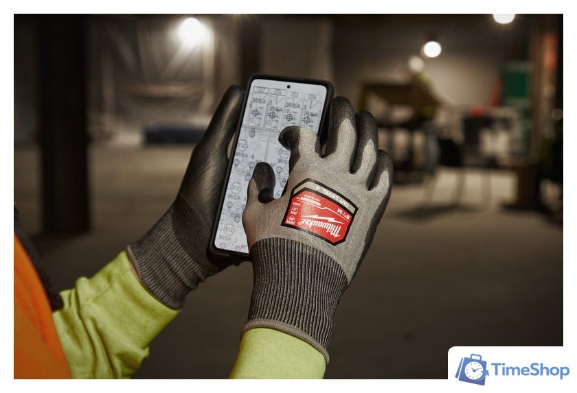 Перчатки из искусственной кожи Milwaukee Hi-Dex 4/D 10/XL 4932480504 - Изображение №2 — Интернет-магазин Time-Shop