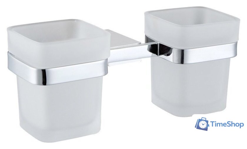 Стакан для зубной щетки и пасты Allen Brau Infinity 6.21003-00 (двойной) - Изображение №1 — Интернет-магазин Time-Shop