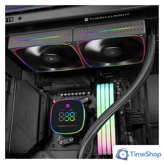 Система жидкостного охлаждения для процессора Thermalright Frozen Horizon 240 Digital ARGB (черный) - Изображение №9 — Интернет-магазин Time-Shop