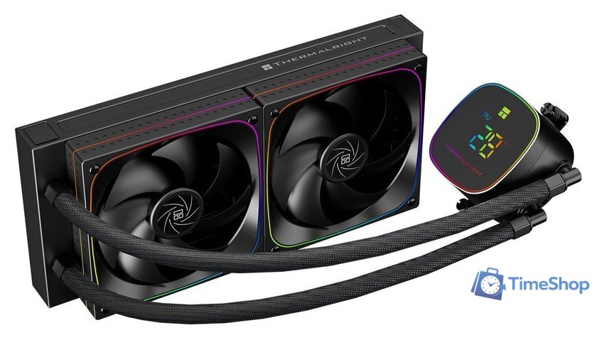 Система жидкостного охлаждения для процессора Thermalright Frozen Horizon 240 Digital ARGB (черный) - Изображение №5 — Интернет-магазин Time-Shop