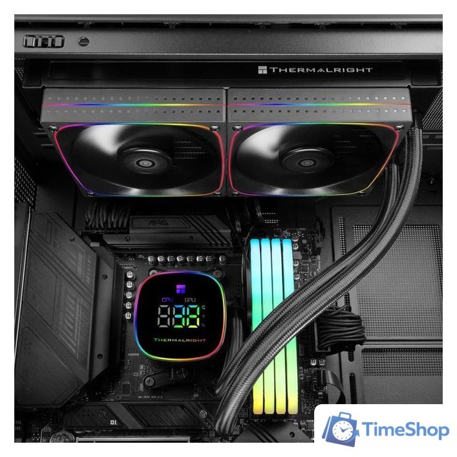 Система жидкостного охлаждения для процессора Thermalright Frozen Horizon 240 Digital ARGB (черный) - Изображение №8 — Интернет-магазин Time-Shop