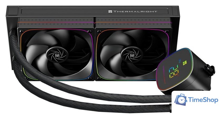 Система жидкостного охлаждения для процессора Thermalright Frozen Horizon 240 Digital ARGB (черный) - Изображение №3 — Интернет-магазин Time-Shop