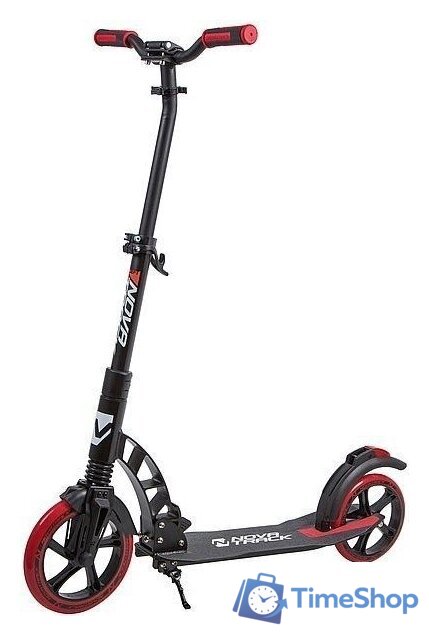 Двухколесный подростковый самокат Novatrack Deft 230FS.DEFT.BBK9 (черный) - Изображение №1 — Интернет-магазин Time-Shop