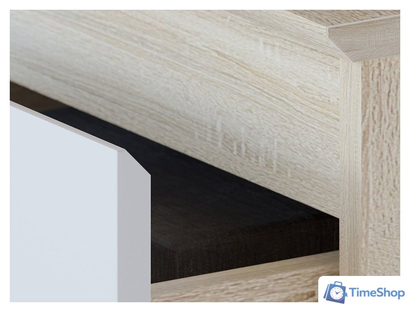 Стол Сокол СПм-19 (дуб сонома/белый) - Изображение №3 — Интернет-магазин Time-Shop