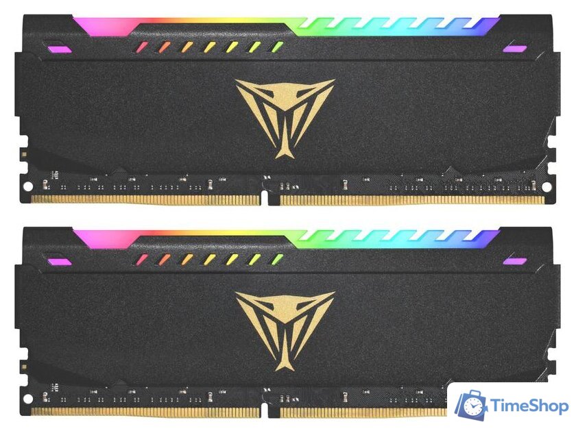 Оперативная память Patriot Viper Steel RGB 2x8GB DDR4 PC4-25600 PVSR416G320C8K - Изображение №1 — Интернет-магазин Time-Shop