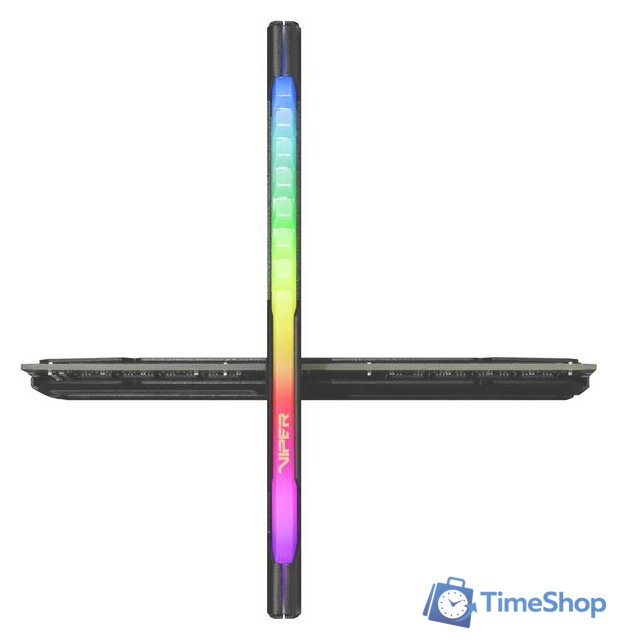 Оперативная память Patriot Viper Steel RGB 2x8GB DDR4 PC4-25600 PVSR416G320C8K - Изображение №4 — Интернет-магазин Time-Shop
