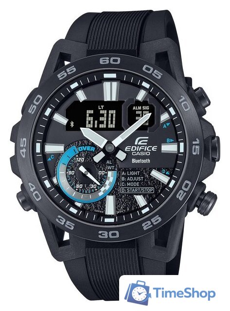 Наручные часы Casio Edifice ECB-40PB-1A - Изображение №1 — Интернет-магазин Time-Shop