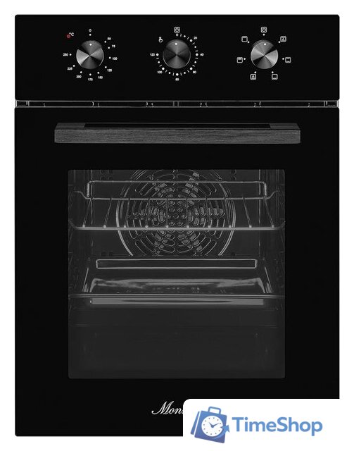 Электрический духовой шкаф Monsher MOE 4563 Noir - Изображение №1 — Интернет-магазин Time-Shop