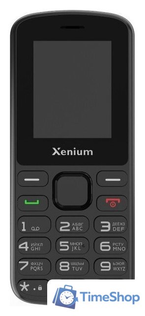 Кнопочный телефон Xenium X170 (черный) - Изображение №2 — Интернет-магазин Time-Shop