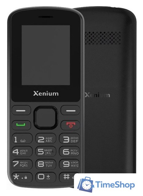 Кнопочный телефон Xenium X170 (черный) - Изображение №1 — Интернет-магазин Time-Shop