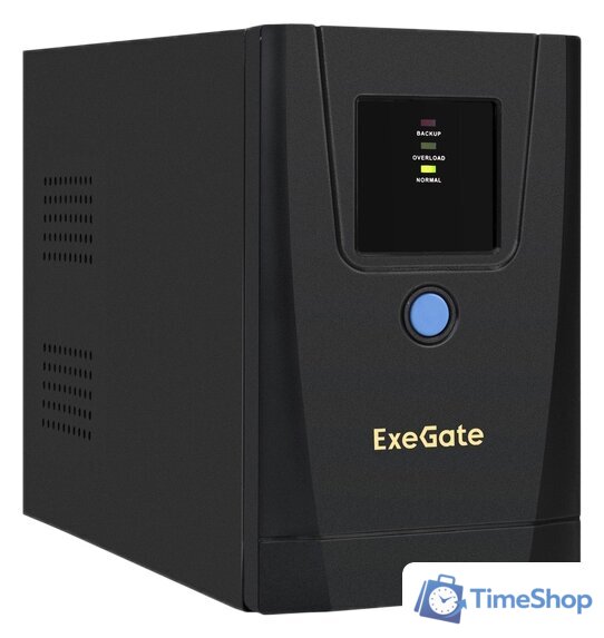 Источник бесперебойного питания ExeGate SpecialPro UNB-1000.LED.AVR.1SH.2C13 EX292781RUS - Изображение №1 — Интернет-магазин Time-Shop