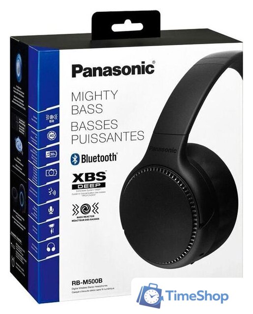 Наушники Panasonic RB-M500BGE-K - Изображение №7 — Интернет-магазин Time-Shop