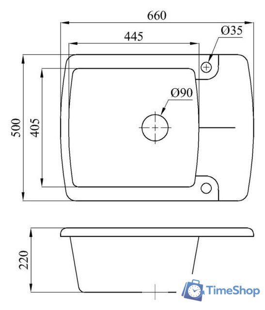 Кухонная мойка БелЭворс Flexi R (темно-бежевый) - Изображение №3 — Интернет-магазин Time-Shop